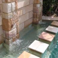 Sandstone Walling & Tiles supplied by J.H. Wagner & Sons.